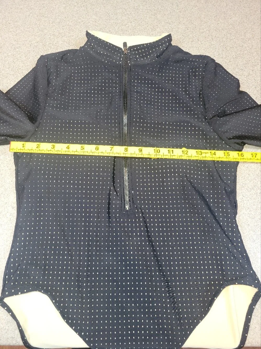 Fabletics Valentina Rashguard One Piece Black Size Large New with Tags